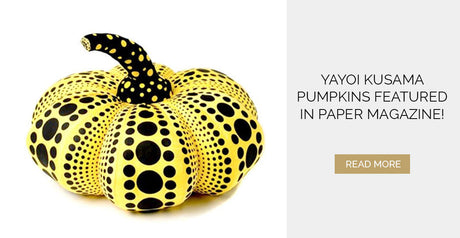 Yayoi Kusama Pumpkins Featured in Paper Magazine!