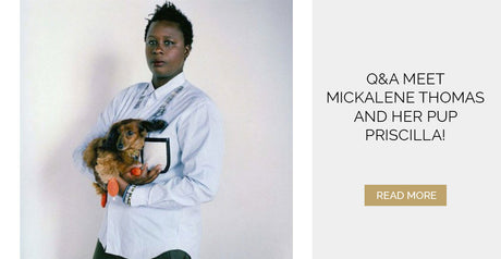 Q&A Meet Mickalene Thomas and her Pup Priscilla!