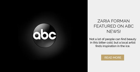 Zaria Forman Featured on ABC News!