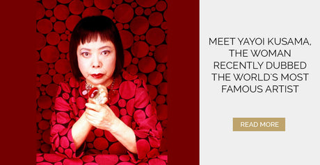 Meet Yayoi Kusama, The Woman Recently Dubbed The World's Most Famous Artist