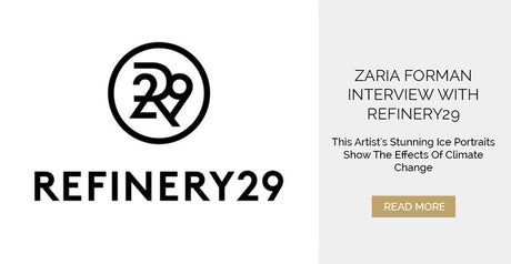 Zaria Forman Interview with Refinery29