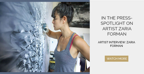 In The Press- Spotlight on Artist Zaria Forman