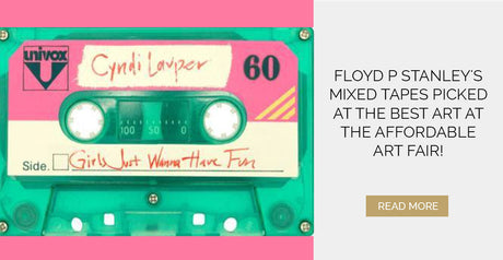 Floyd P Stanley's Mixed Tapes Picked at the Best Art At The Affordable Art Fair!