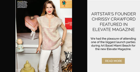 ArtStar's Founder Chrissy Crawford Featured in Elevate Magazine