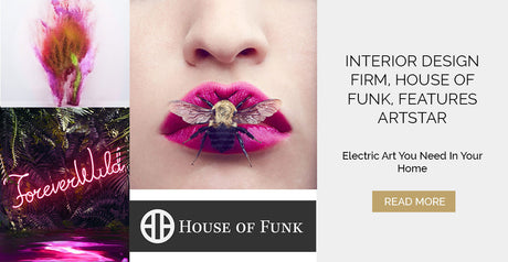 Interior Design Firm, House of Funk, features ArtStar