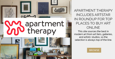 Apartment Therapy Includes ArtStar in Roundup for Top Places to Buy Art Online