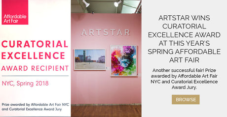 ArtStar Wins Curatorial Excellence Award At This Year's Spring Affordable Art Fair