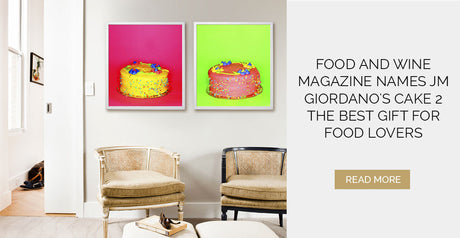 Food and Wine Magazine Names JM Giordano's Cake 2 The Best Gift for Food Lovers