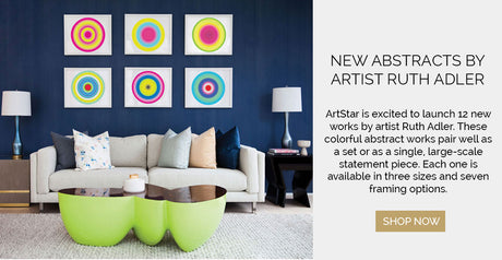 New Abstracts by Artist Ruth Adler