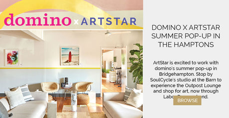 domino x ArtStar Summer Pop-up in the Hamptons