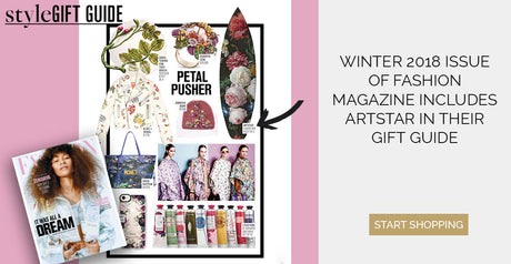 Winter 2018 Issue of FASHION Magazine includes ArtStar in their Gift Guide