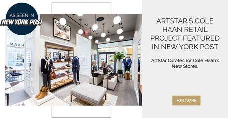 ArtStar's Cole Haan Retail Project featured in New York Post