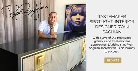 Tastemaker Spotlight: Interior Designer Ryan Saghian