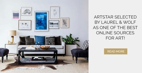 Laurel & Wolf selects ArtStar as one of the best online sources for art!