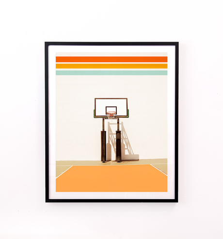 ORANGE BASKETBALL COURT