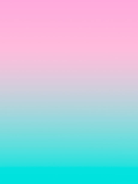 OMBRÉ SKY NO3: This image is an abstract gradient background with a soft, smooth transition from pink to turquoise. The colors create a calming and ethereal effect, perfect for use in design projects.